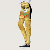 Meine Bowling- und Trinkmannsgesteine Leggings (Links)