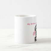Meine BRAUTJUNGFER ist Name-Tassen-Geschenk der Kaffeetasse (Mittel)