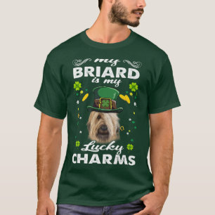 Meine Bridge ist mein glücklicher Hund St Patricks T-Shirt