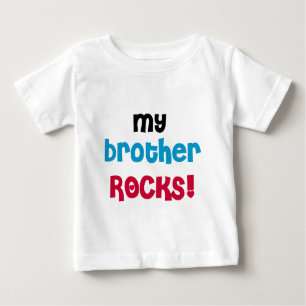 Meine Bruder-Felsen Baby T-shirt