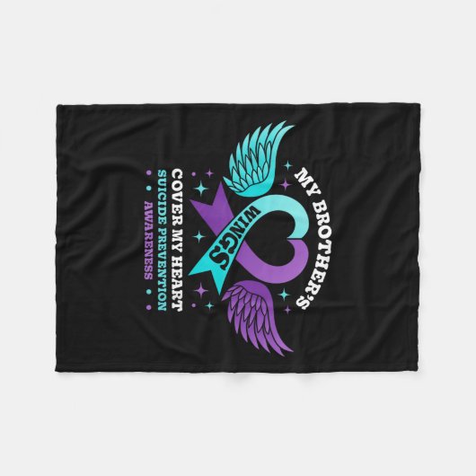 Meine Brüder Wings decken meine Herz-Suizidprävent (Vorderseite (Horizontal))