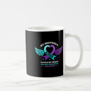 Meine Brüder Wings decken meine Herz-Suizidprävent Kaffeetasse