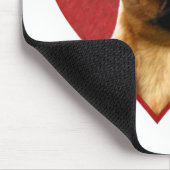 Meine Brüssel Griffon Valentine Mousepad (Ecke)