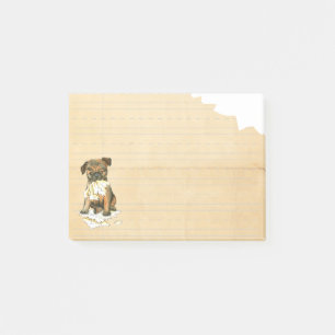 Meine Brüsseler Griffon-Ate-Hausaufgaben Post-it Klebezettel