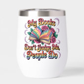 Meine Bücher beurteilen mich nicht... (Rückseite)