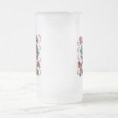 Meine Bücher beurteilen mich nicht... Mattglas Bierglas (Mittel)