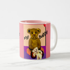 MEINE BUDDY-Teddy-Tasse Zweifarbige Tasse