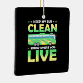 Meine Busreinigung behalten Keramikornament (Rechts)
