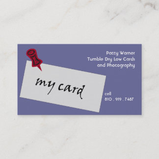 Meine Carrd Visitenkarte