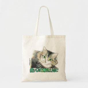 MEINE CAT-LIEBEN ICH Copyright SylviART Tasche