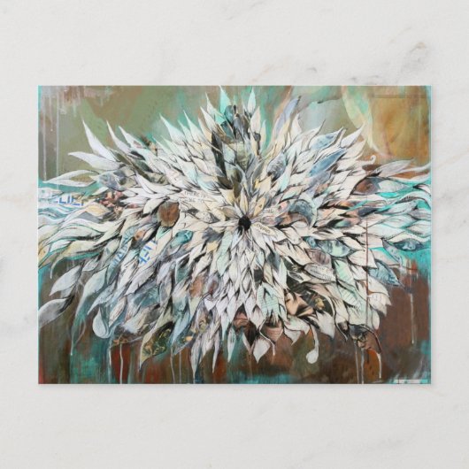 Meine Chakras explodieren Postkarte (Vorderseite)