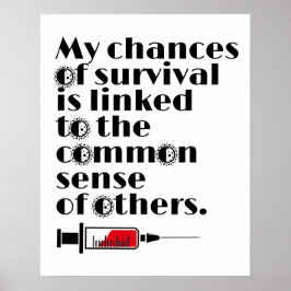 Meine Chancen auf Überlebensquote Poster