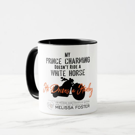 Meine charmante Prinzessin, seine verworrene Tasse (Vorderseite Links)