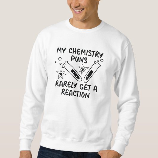 Meine Chemie reagiert selten Sweatshirt (Vorderseite)