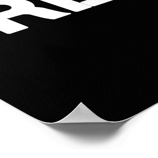 Meine Chemie spielt selten eine Reaktion auf Scien Poster (Ecke)