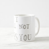 Meine chemische Romance lyrische weißer Kaffeetasse (VorderseiteRechts)