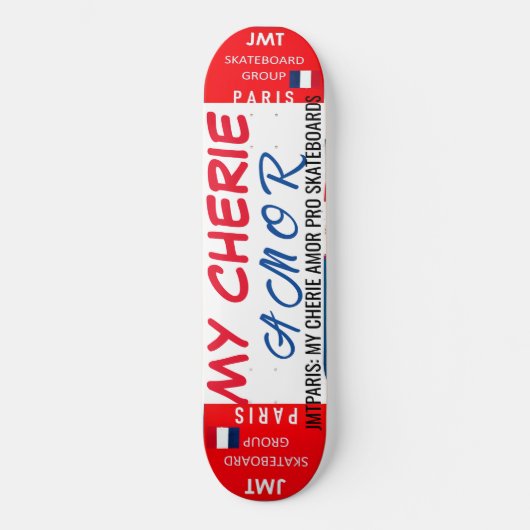 MEINE CHERIE AMOR 8 1/4" Skateboarddecke Skateboard (Vorderseite)