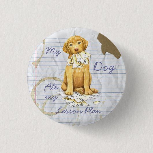 Meine Chessie Ate My Lessingplan Button (Vorderseite)