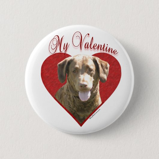 Meine Chessie Valentine Button (Vorderseite)