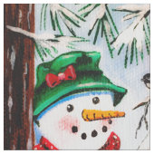 Meine Chickadee-Freundin Stoff (Nahaufnahme)