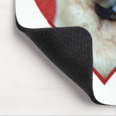 Meine Chow Chow Valentine Mousepad (Ecke)