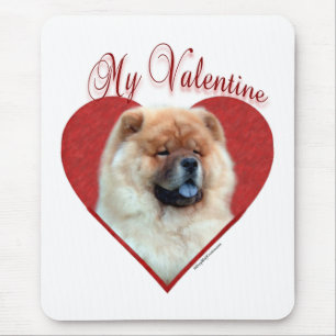 Meine Chow Chow Valentine Mousepad