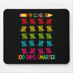 Meine Cl ist 100 Tage schlauer Lehrer 100 Tage SC Mousepad