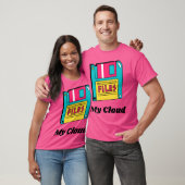 Meine Cloud-Disketten im Stil der 90er T-Shirt (Unisex)