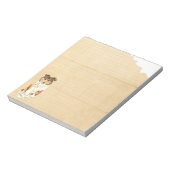 Meine Collie Ate Meine Hausaufgaben Notizblock (Rotiert)