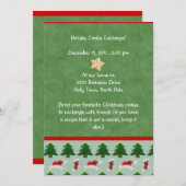 Meine Cookie-Exchange-Einladung Einladung (Vorne/Hinten)