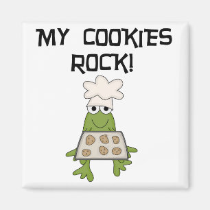 Meine Cookies Rock Tshirts und Geschenke Magnet
