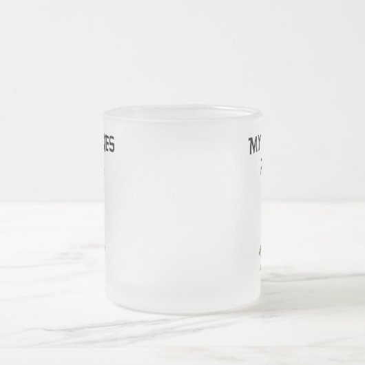 Meine Cookies Rock Tshirts und Geschenke Mattglastasse (Mittel)