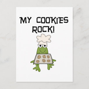 Meine Cookies Rock Tshirts und Geschenke Postkarte