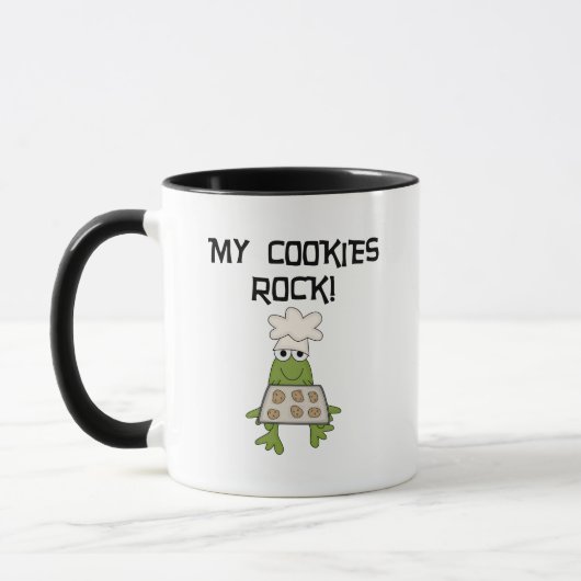 Meine Cookies Rock Tshirts und Geschenke Tasse (Links)