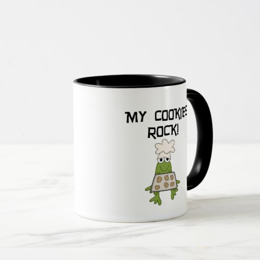 Meine Cookies Rock Tshirts und Geschenke Tasse (VorderseiteRechts)