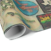 Meine Coolen Aufkleber - Reiseaufkleber Geschenkpapier (Rolleneckpunkt)