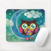 Meine Crescent-Eule Mousepad (Mit Mouse)