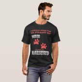 Meine Dackel gerettet T-Shirt (Vorne ganz)