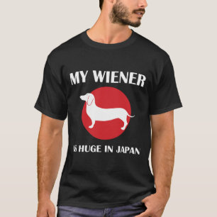 Meine Dackel ist groß in der japanischen Dackel T-Shirt
