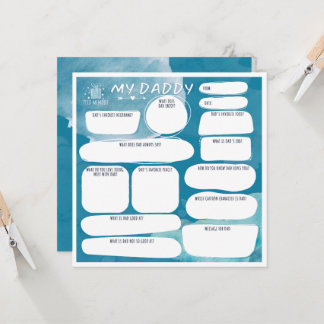 Meine Daddy_personalisiert Grußkarte Karte