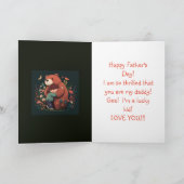 MEINE DADDY VATHER'S DAY CARD DANKESKARTE (Innenseite)