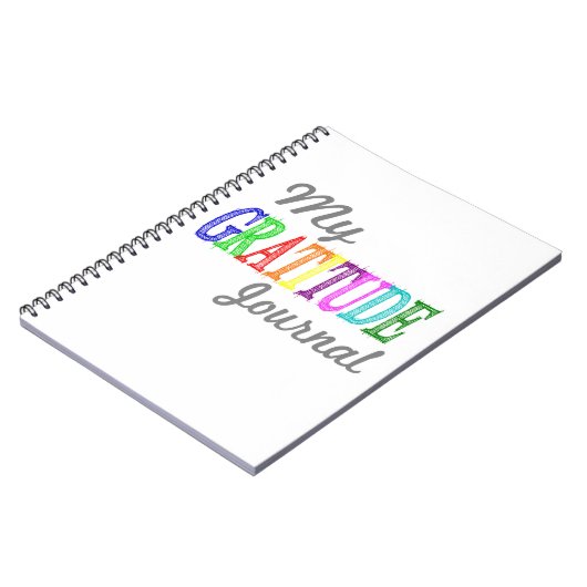 Meine Dankbarkeits-Zeitschrift Notizblock (Linke Seite)