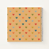 Meine Dankeschön-Journal-Herzen anpassbares Notizb Notizblock (Rückseite)