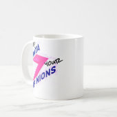 Meine Daten über Ihre Meinungen | Hell Custom Lust Kaffeetasse (Vorderseite Links)