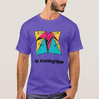 Meine DatingApp in den 90er Jahren im Stil der 90e T-Shirt