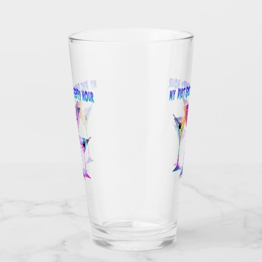 Meine Diät beendet an glückliche Stunde #Drink Glas (Rechts)