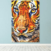 Meine digitale Kunstpinsel Leinwanddruck (Insitu (Holzboden))