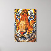 Meine digitale Kunstpinsel Leinwanddruck (Vorderseite)