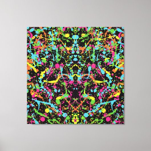 Meine digitale Kunstpinsel Leinwanddruck (Vorderseite)