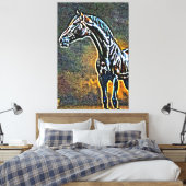 Meine digitale Kunstpinsel Leinwanddruck (Insitu (Schlafzimmer))